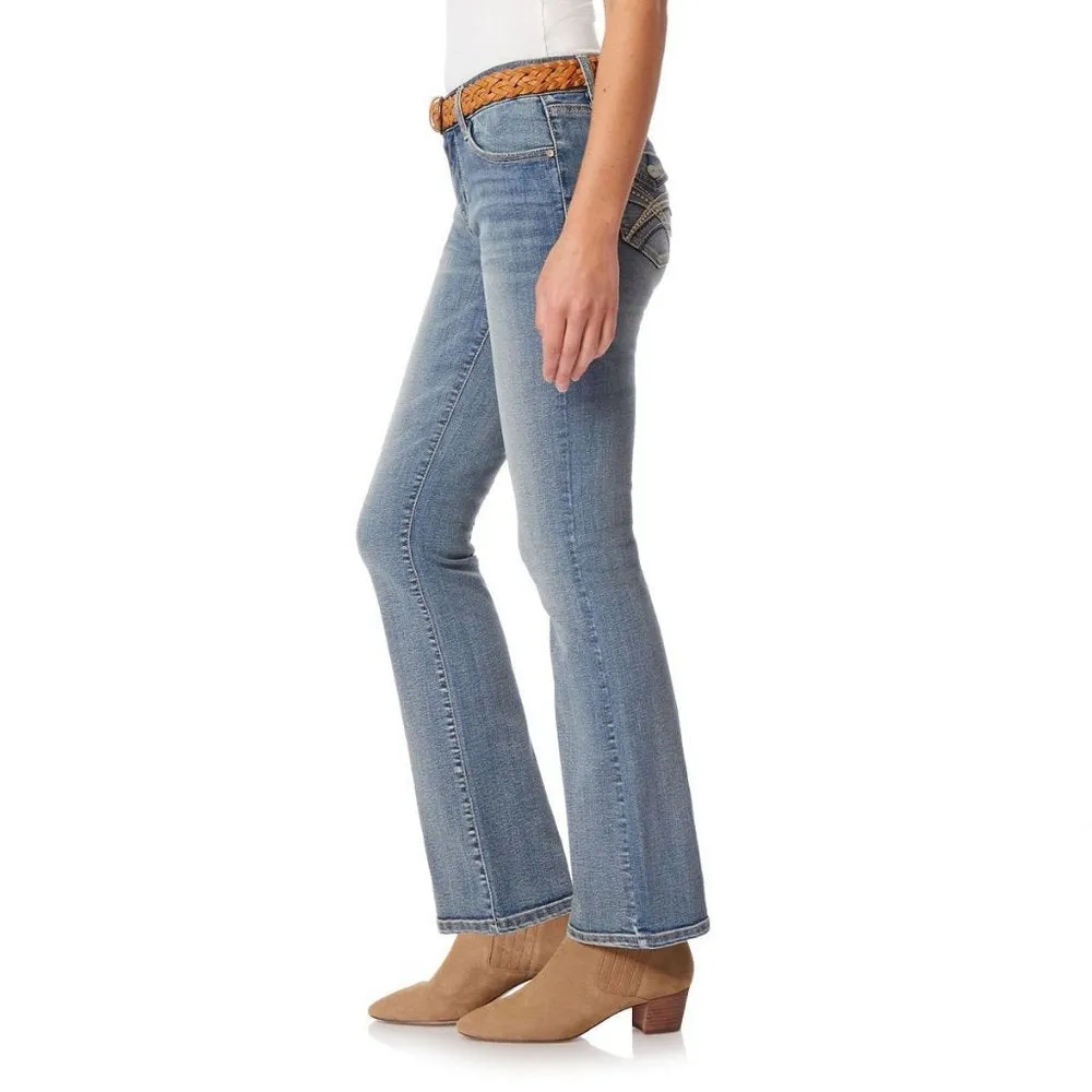 Juniors' WallFlower Legendary Belted Slim Bootcut Jeans