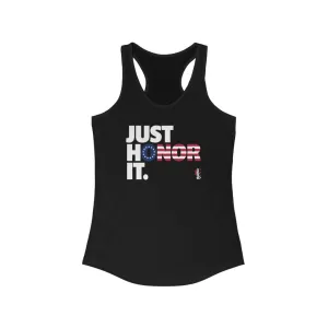 Just Honor It (Betsy Ross) - Womens Racerback Tank Tops