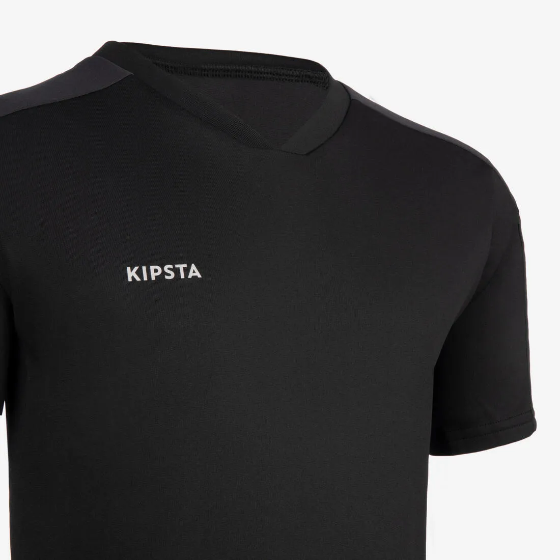 Kids' Football Short-Sleeved Shirt Essential