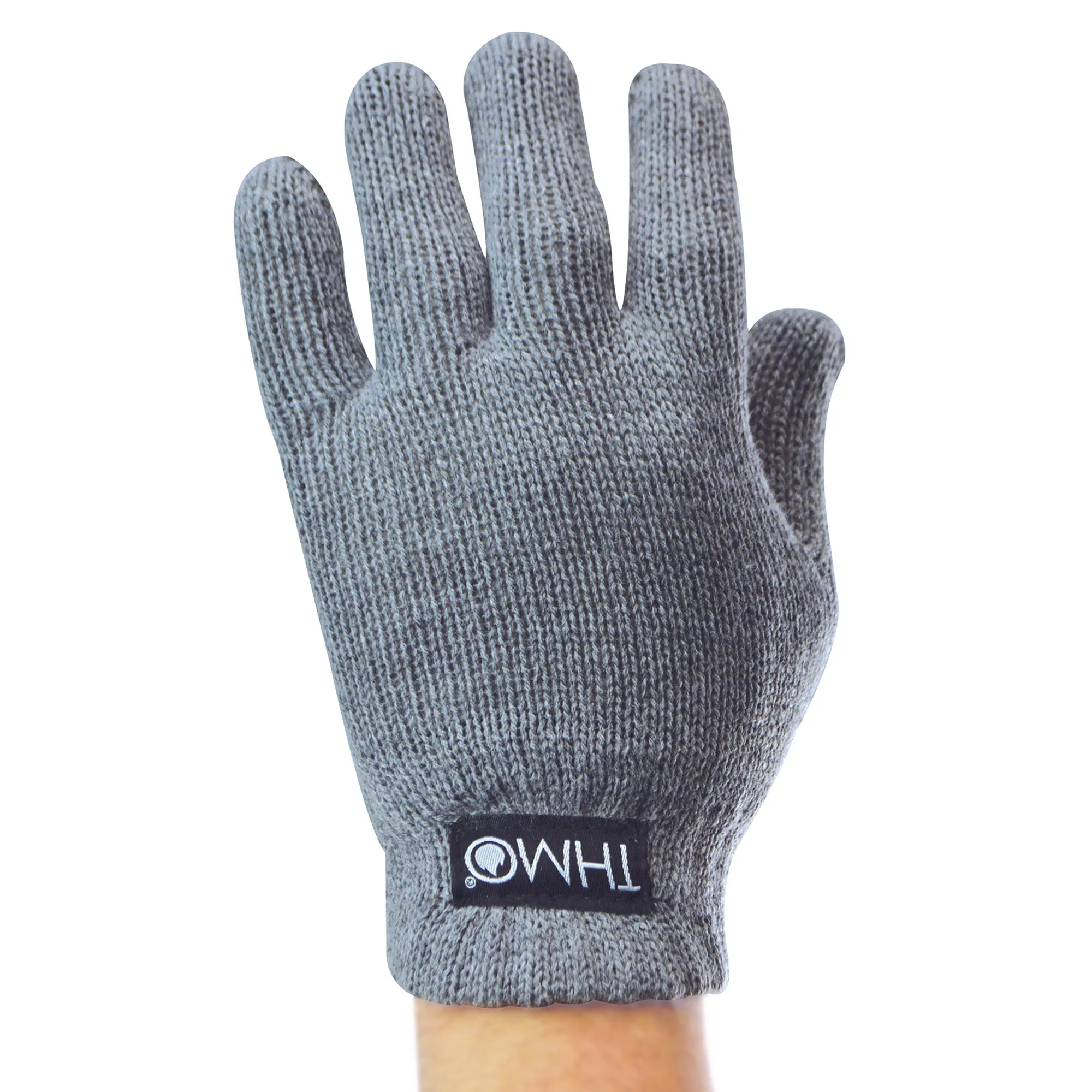 Kids Knitted Thinsulate Lined Thermal Gloves for Winter