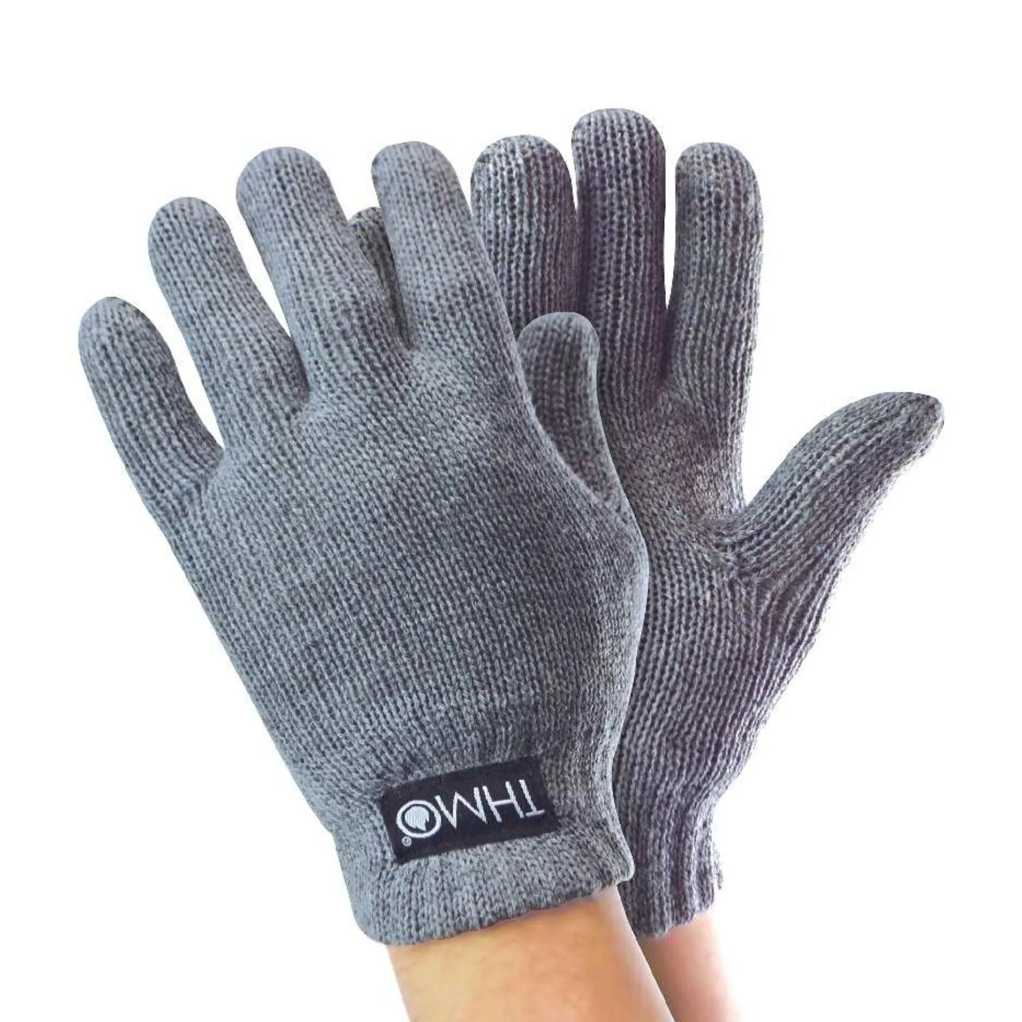 Kids Knitted Thinsulate Lined Thermal Gloves for Winter