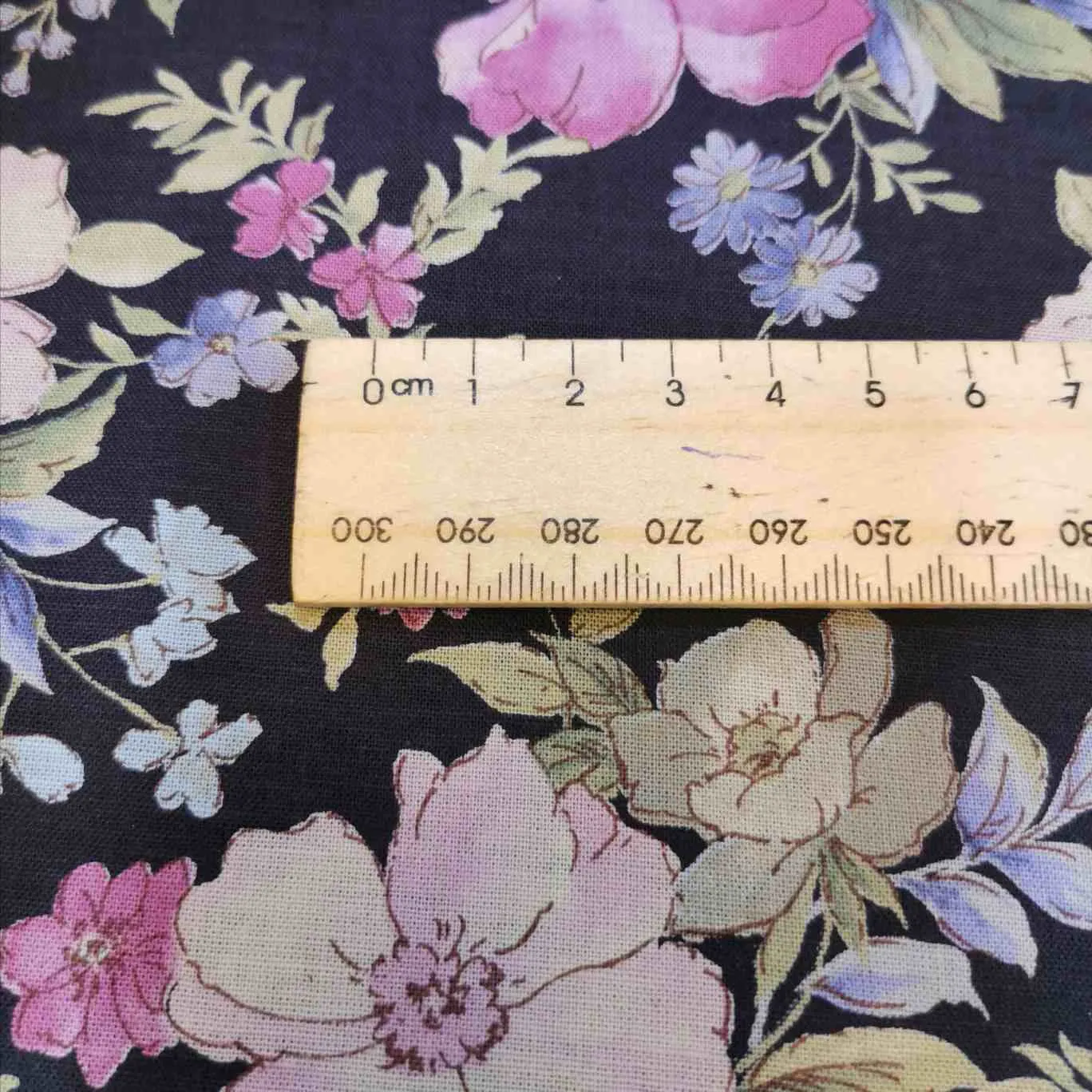 Kokka Cotton Linen Cosmo, Indigo