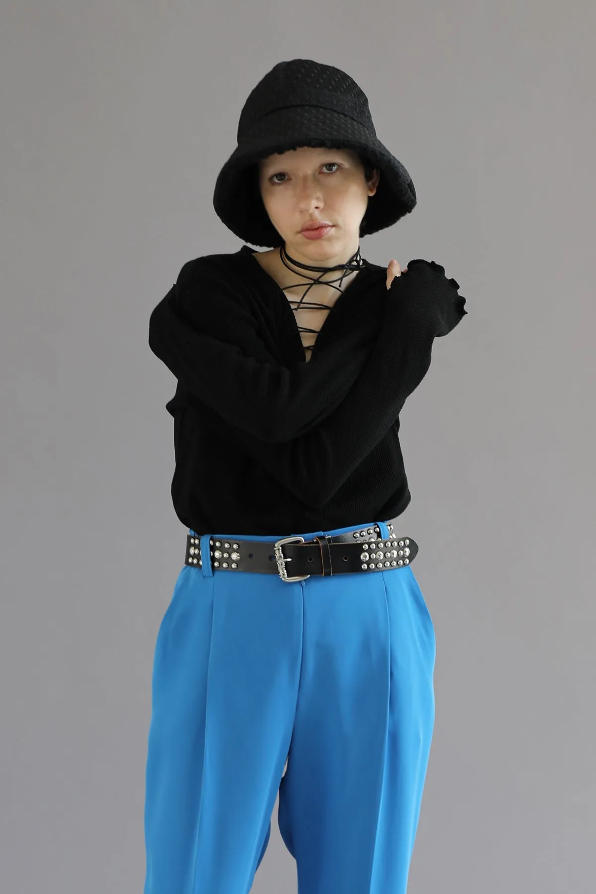 LACE UP THERMAL TOPS