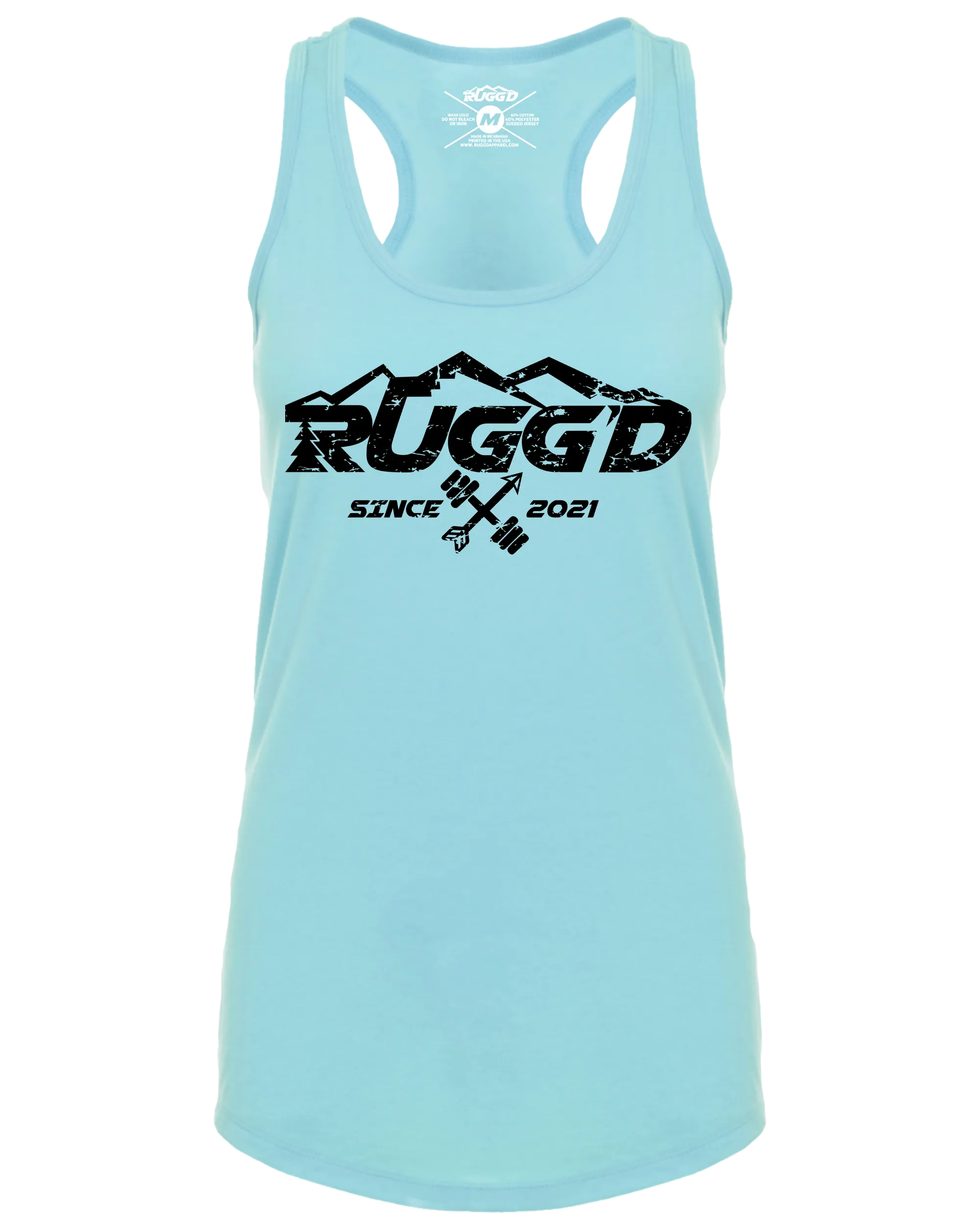 Ladies Light Blue Racerback
