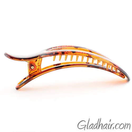Large Tortoise Open Oval Plastic Beak Clip