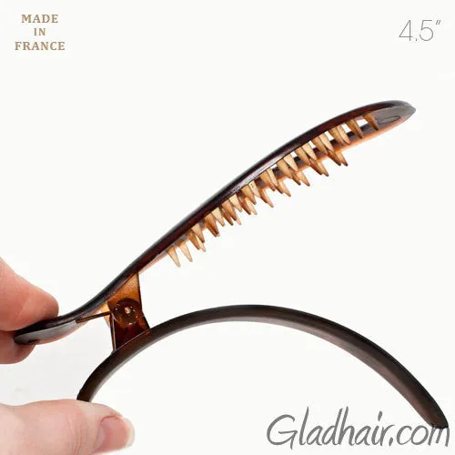 Large Tortshell Plastic Paddle Style Hair Beak