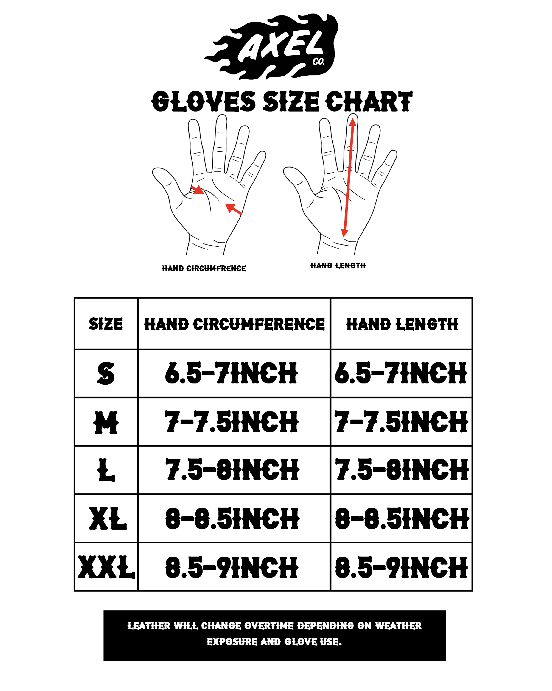 LEATHER COLD-WEATHER GLOVES