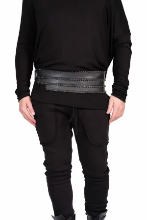 Leather Tuxedo Belt
