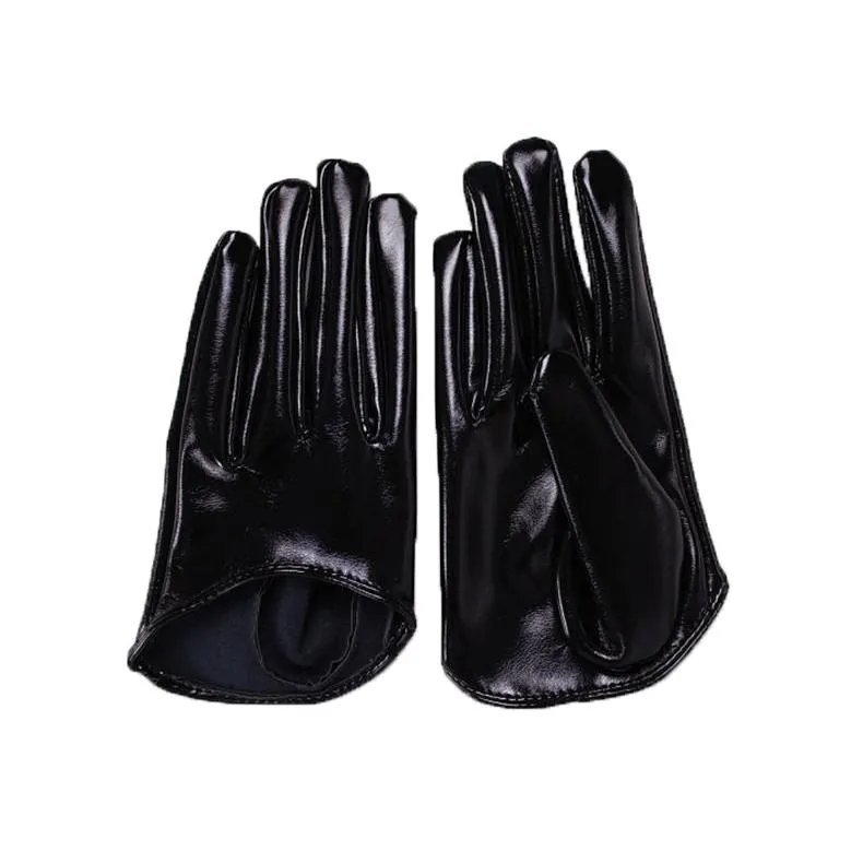 Leather Ultrashort Gloves / Emulation Leather Wild alternative Fashion Gloves