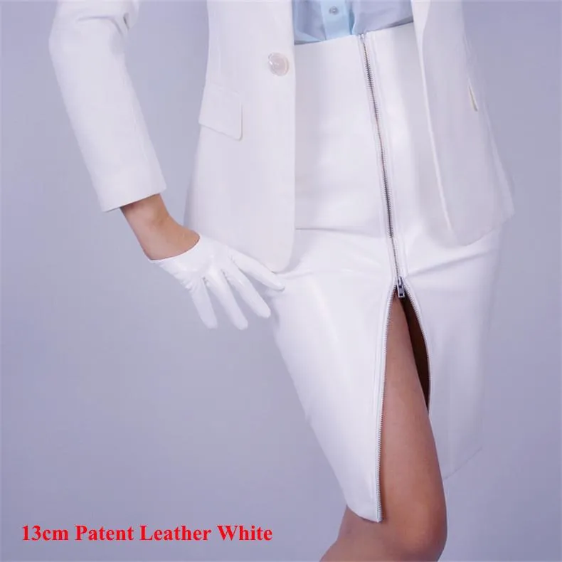 Leather Ultrashort Gloves / Emulation Leather Wild alternative Fashion Gloves