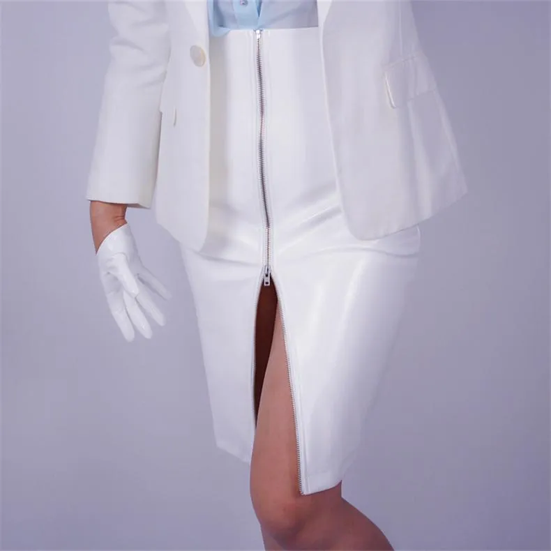Leather Ultrashort Gloves / Emulation Leather Wild alternative Fashion Gloves