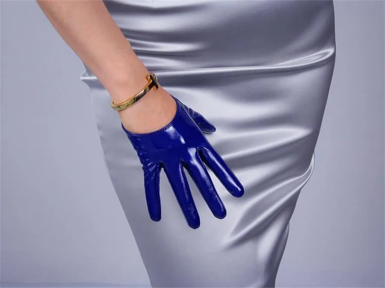 Leather Ultrashort Gloves / Emulation Leather Wild alternative Fashion Gloves