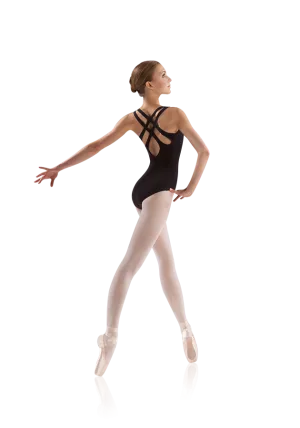 Leo Ladies Cross Back Tank Leotard