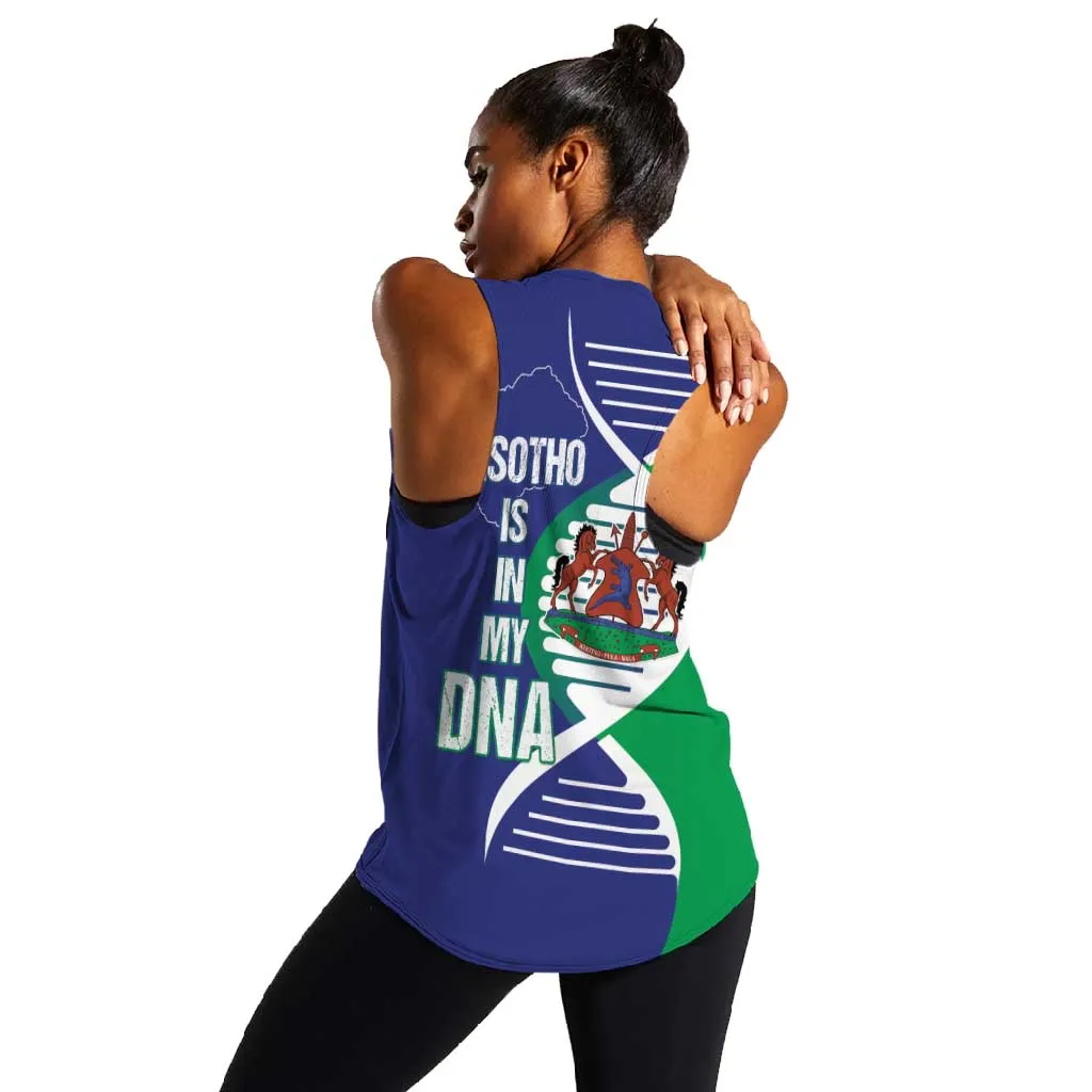 Lesotho Is In My DNA Women Racerback Tank LT15