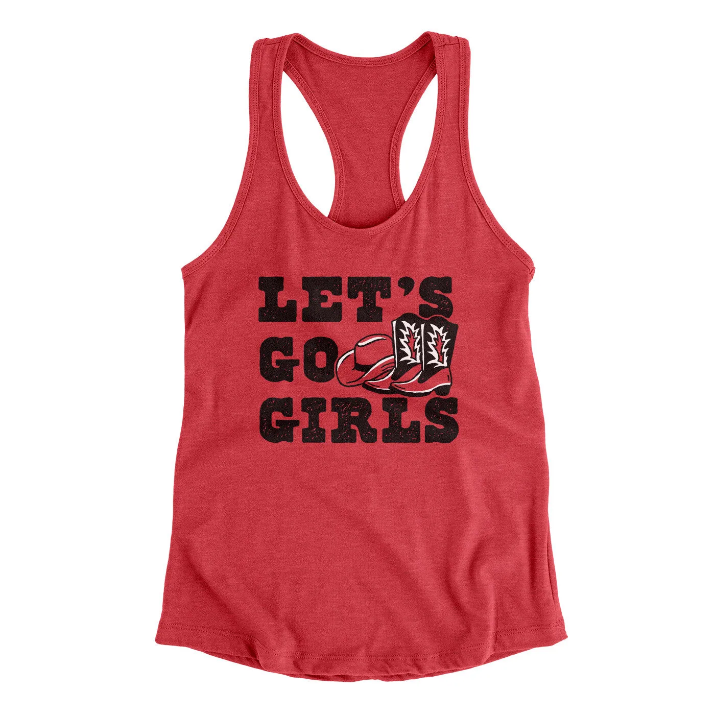 Lets Go Girls Women's Racerback Tank