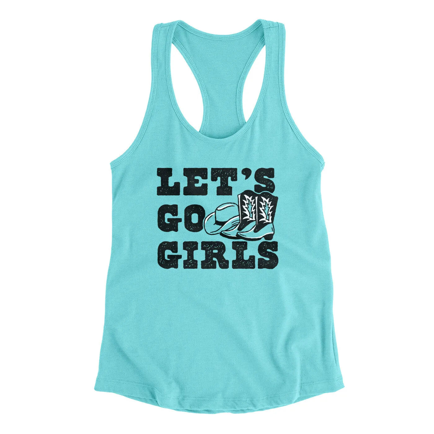 Lets Go Girls Women's Racerback Tank