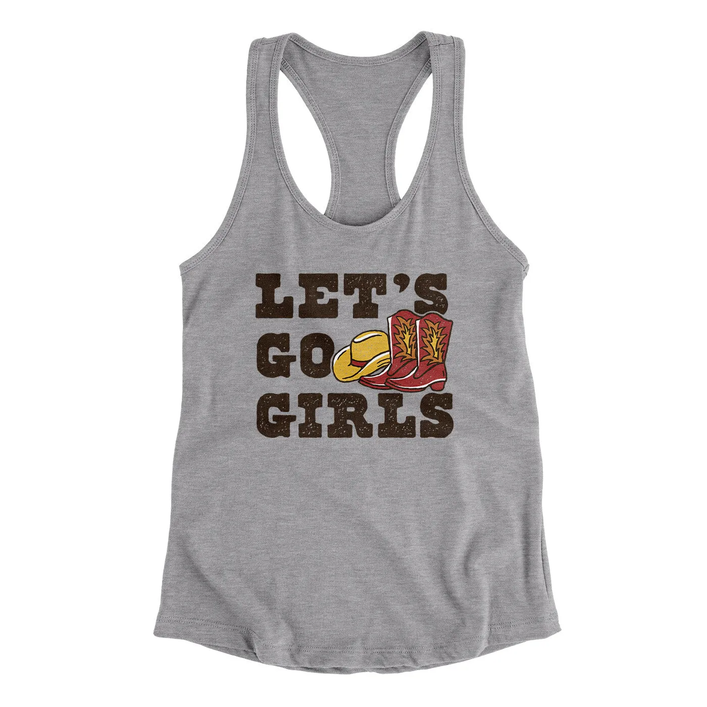 Lets Go Girls Women's Racerback Tank