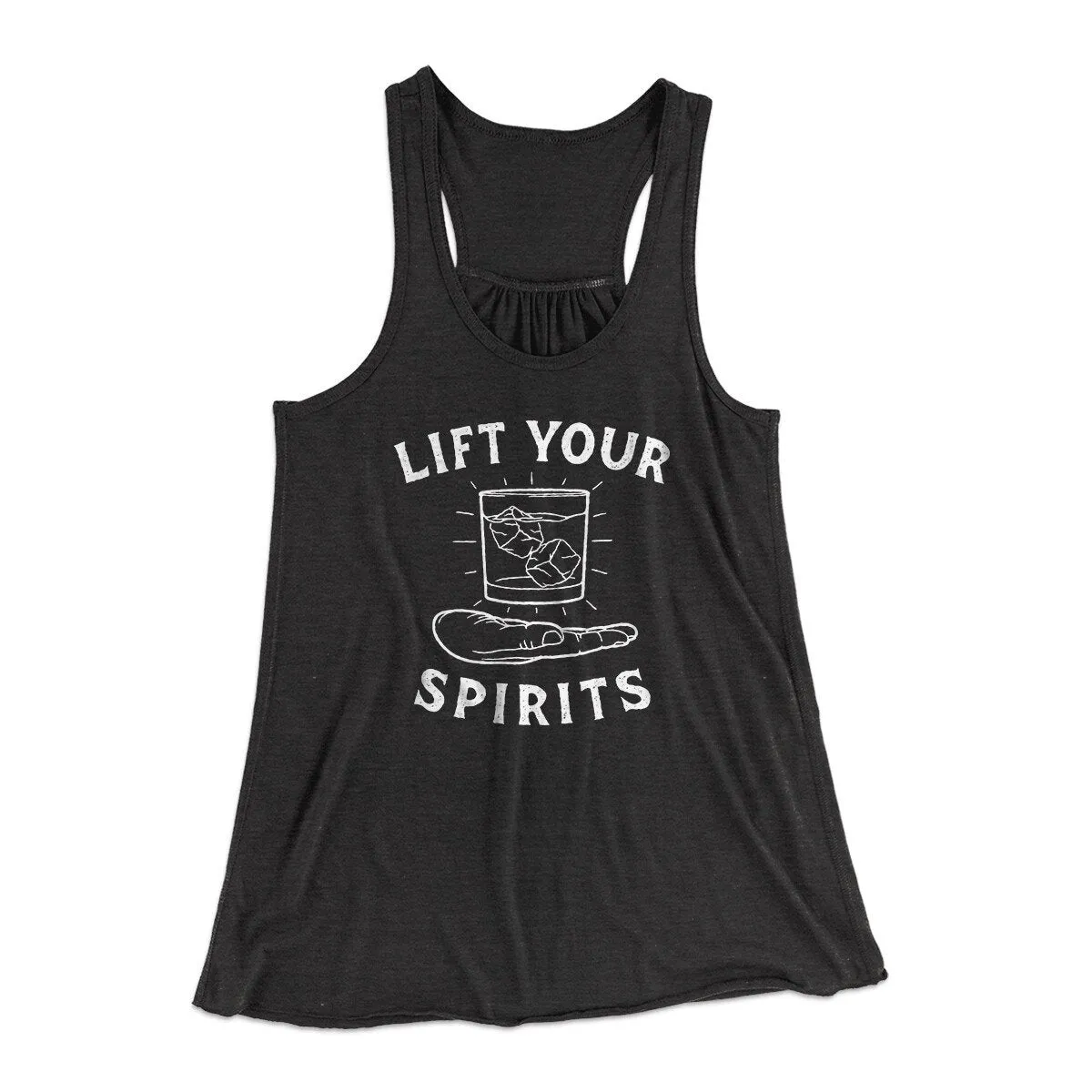 Lift Your Spirits Women's Flowey Racerback Tank Top