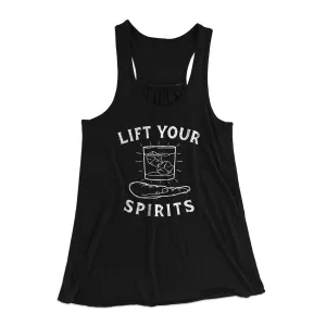 Lift Your Spirits Women's Flowey Racerback Tank Top