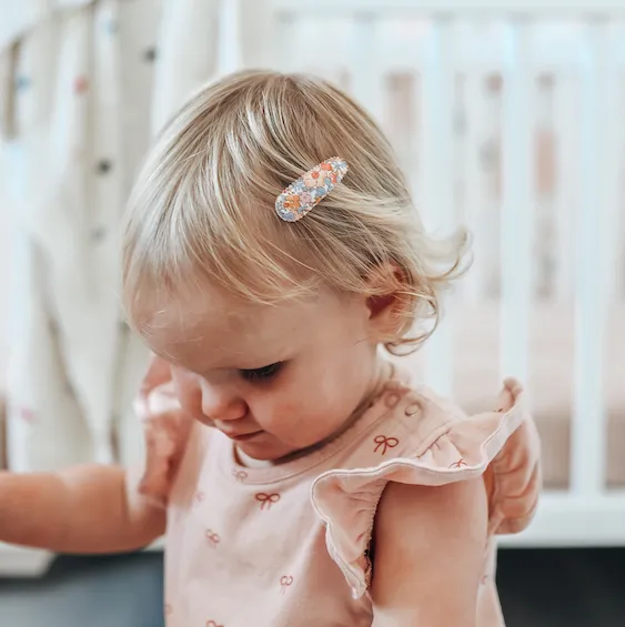 Little Amelia Floral Baby Hair Clip Set