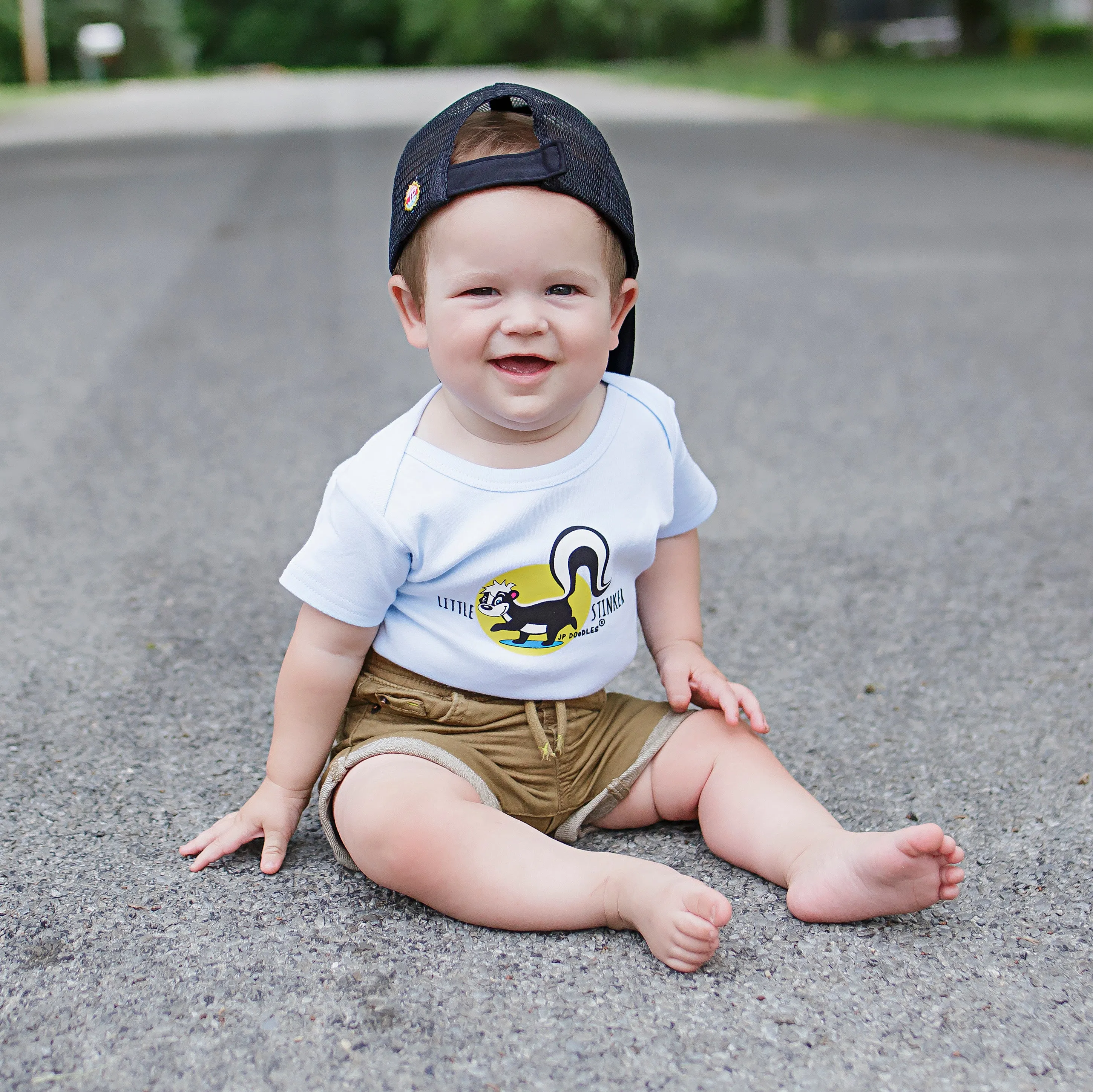 Little Stinker Baby Bodysuit