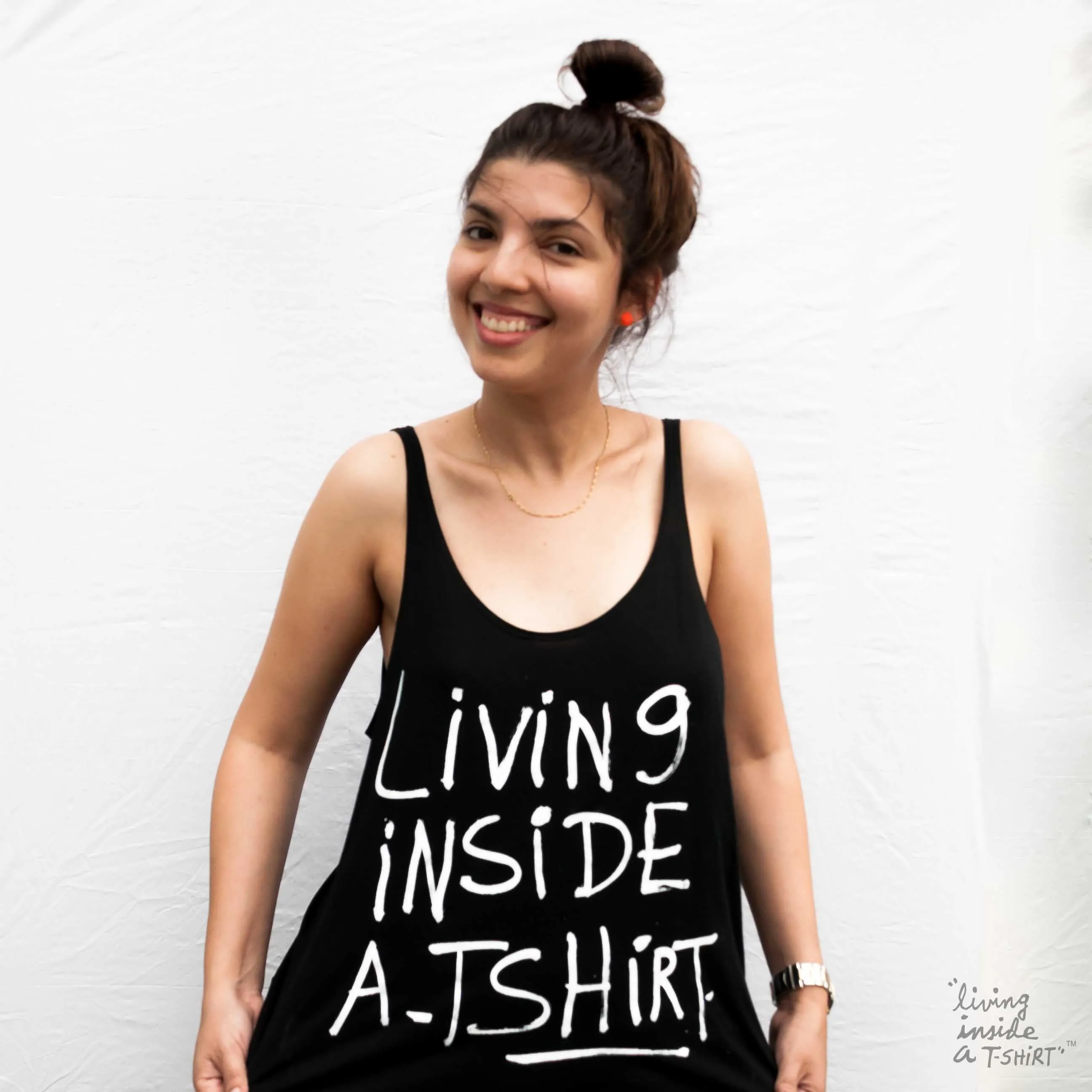 Living Inside a T-shirt - Tank Top