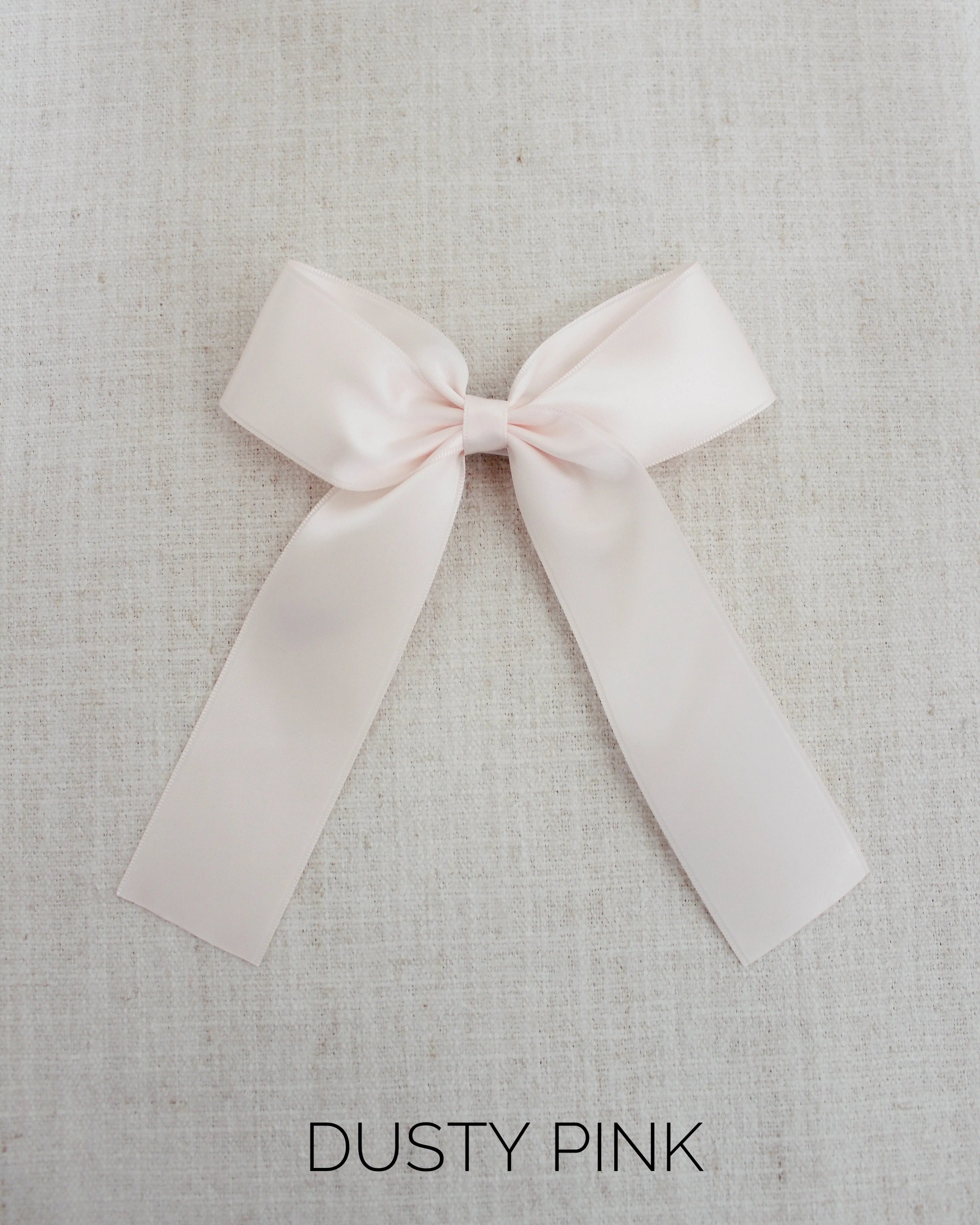 Long Tail Satin Hair Bows