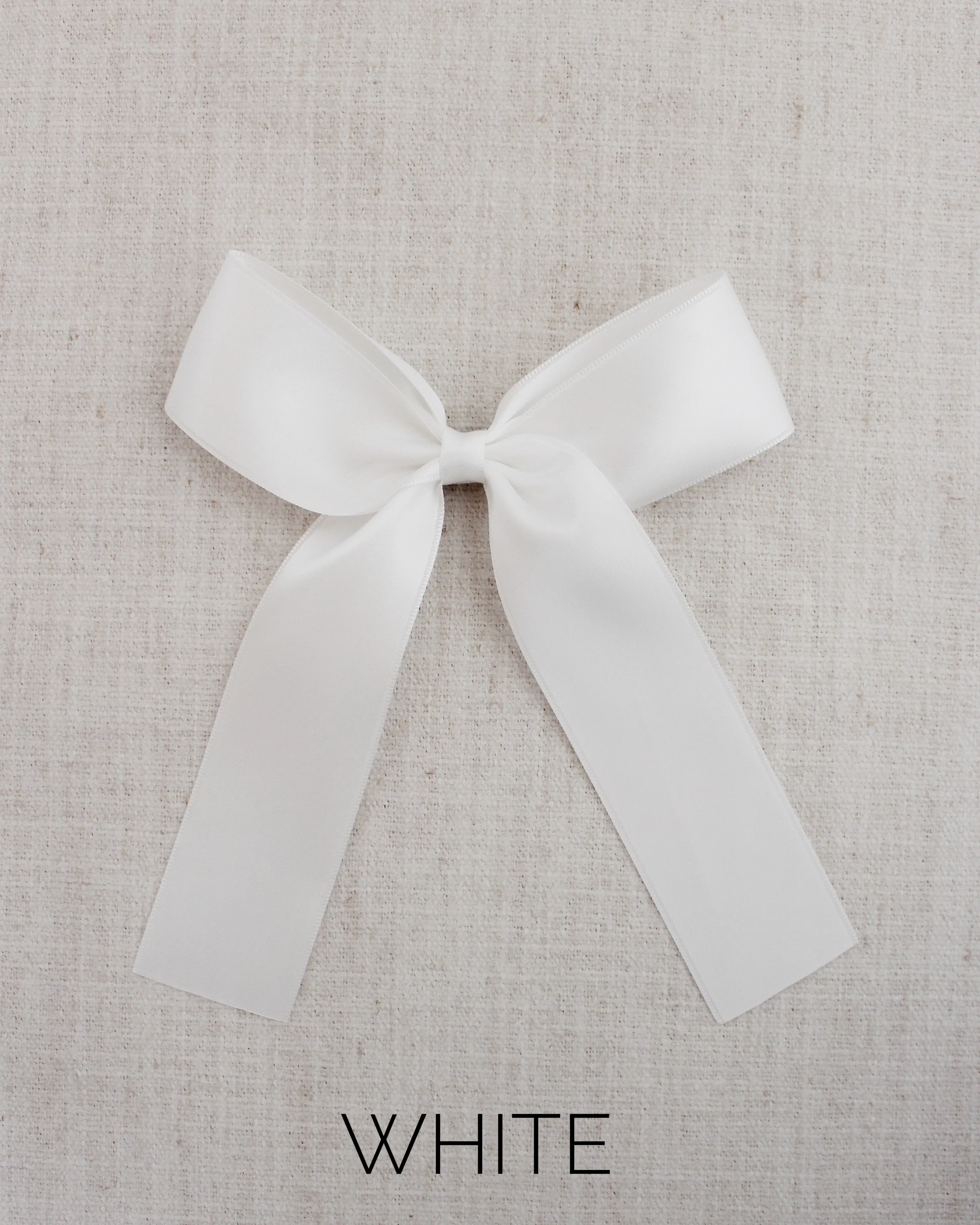 Long Tail Satin Hair Bows