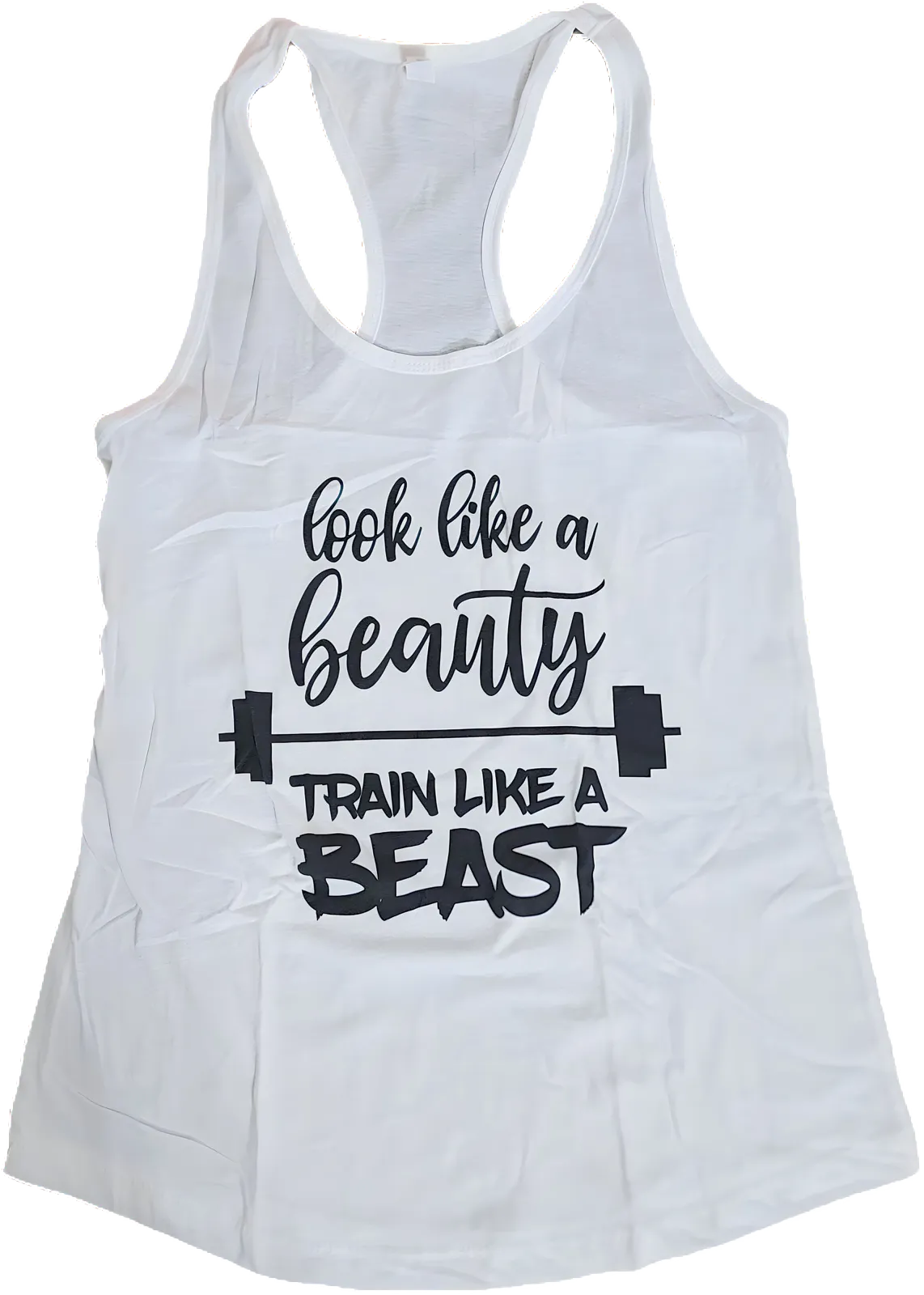 Look Like A Beauty Train Like A Beast Tank Top