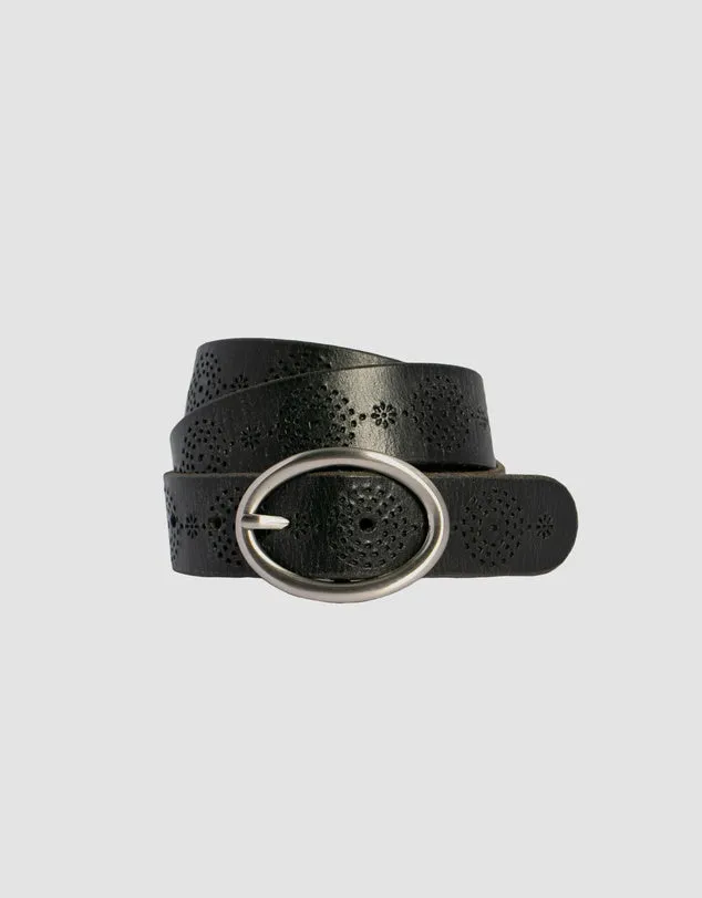 Loop Leather Bronte Park Belt - Black