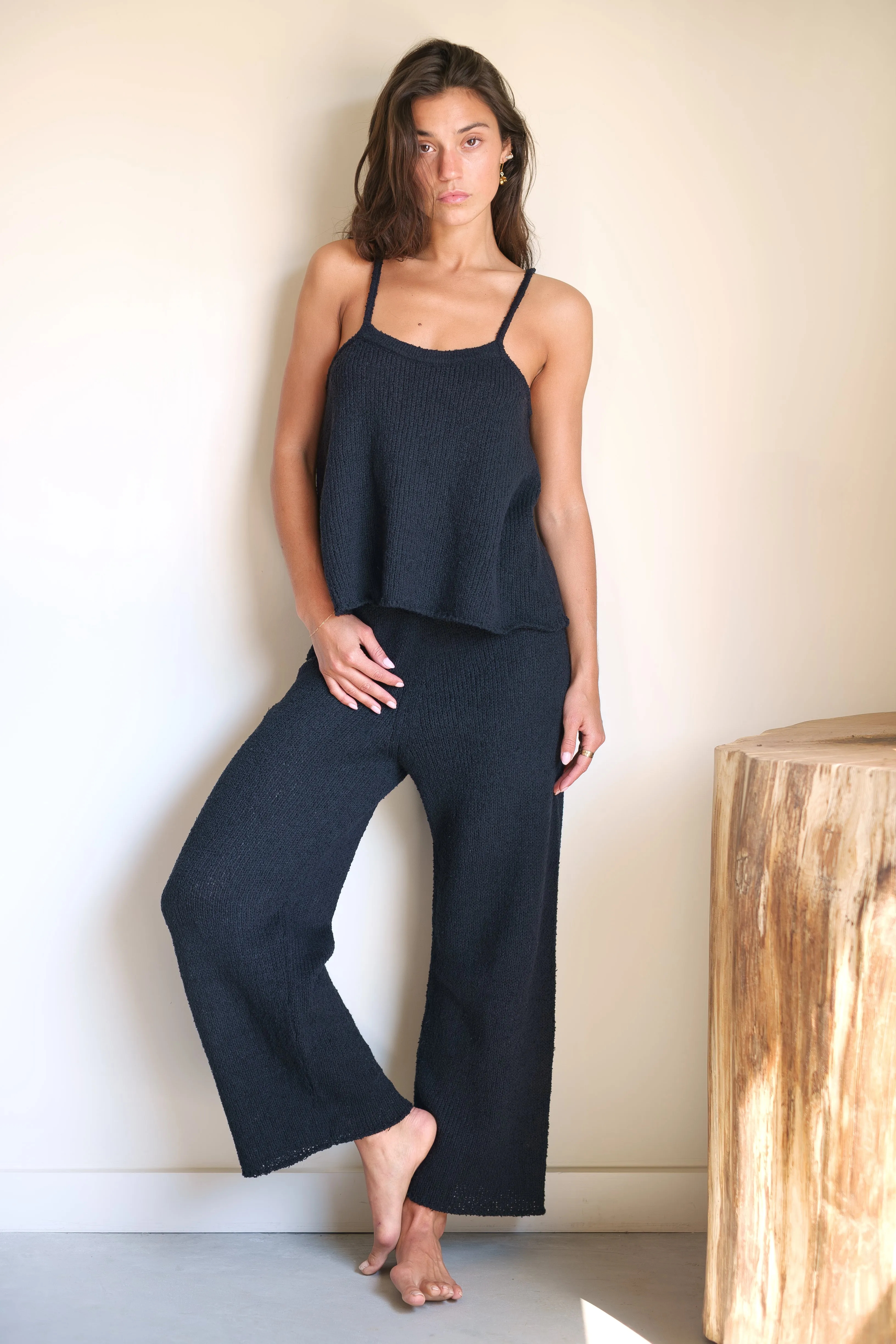 Loup Charmant Scoop Tank in Black