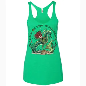 Luck Of The Mermaids Racerback Tank