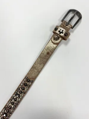 Luella Star Studded Belt in Gold