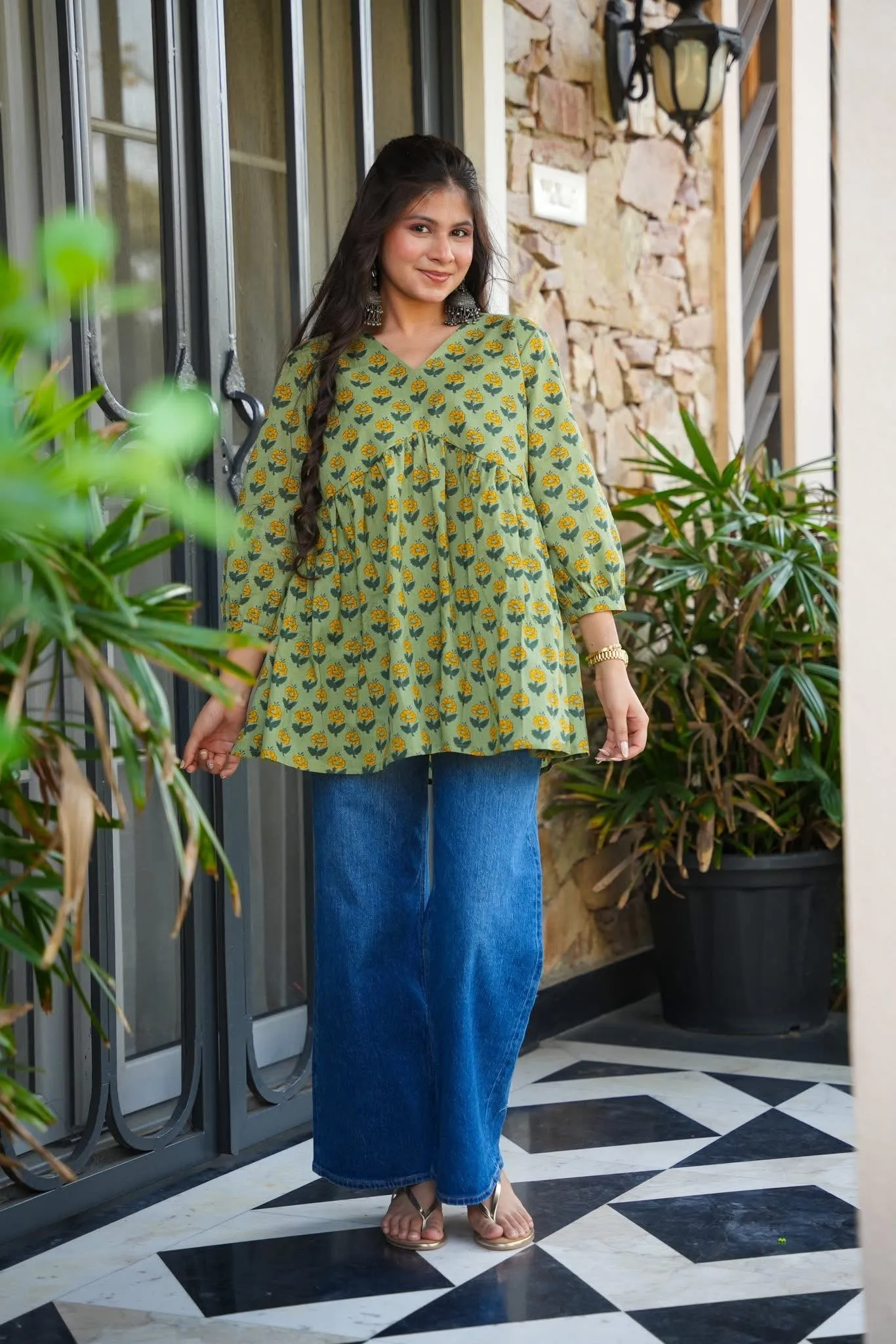 Luna Thread Cotton Top