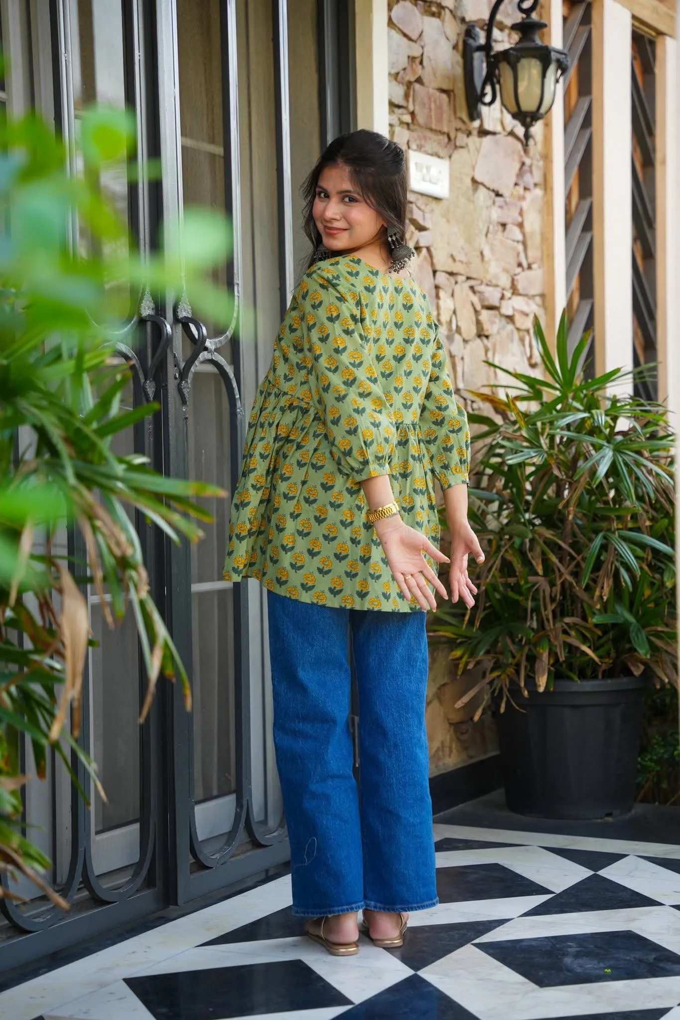 Luna Thread Cotton Top