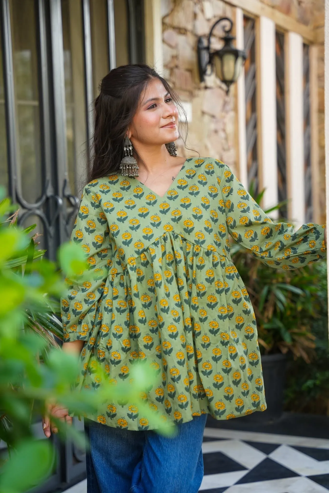 Luna Thread Cotton Top