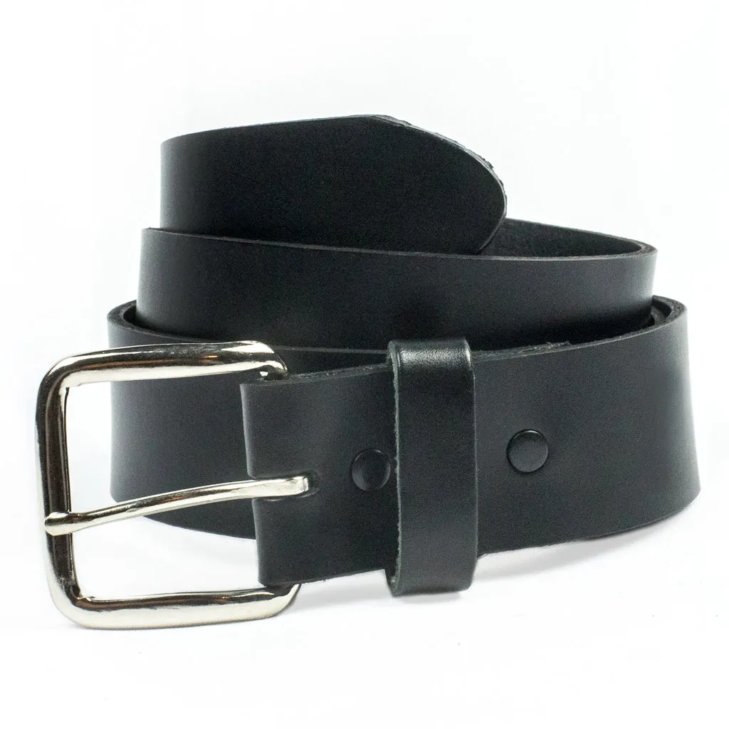M102  1 1/2" Blk. Belt - American Biker Eagle