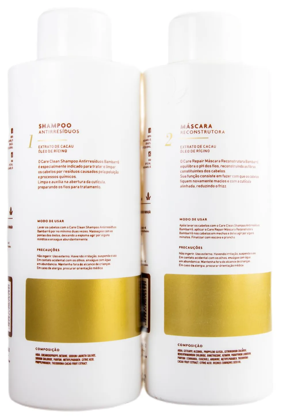 MadameLis Bamboo (Bambarro) Progressive Brush 2x1L - Madamelis