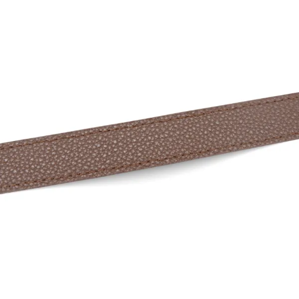 MARINA - Women's Brown Genuine Leather Knot Waist Belt