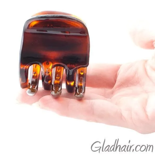 Medium Claw Clip Tortoise with Covered Spring