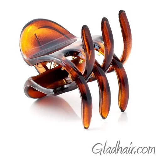 Medium Claw Clip Tortoise with Covered Spring
