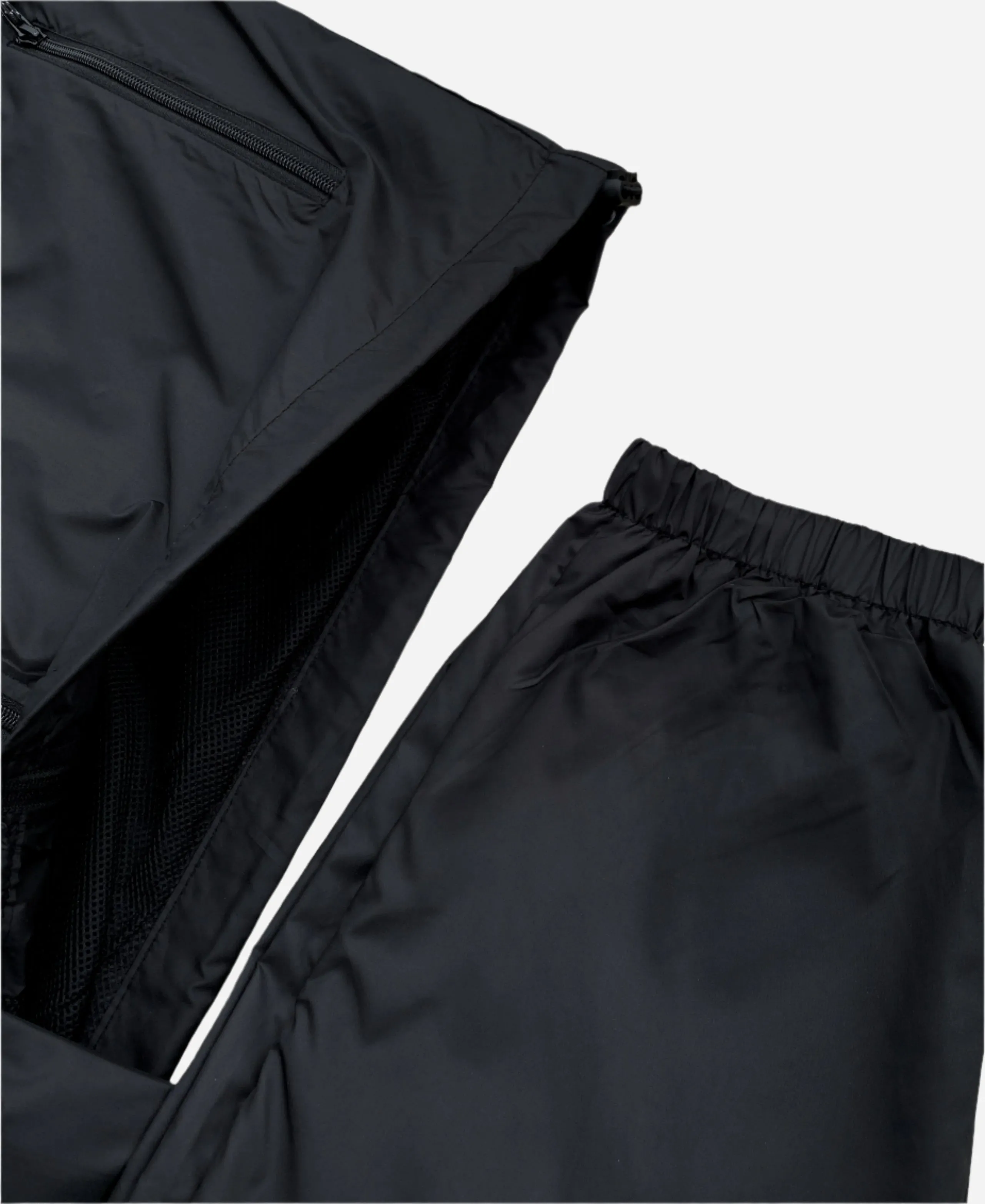 Men’s 2-Piece light Tracksuit Windbreaker Set Jogger Sauna GYM Set with Mesh Lining