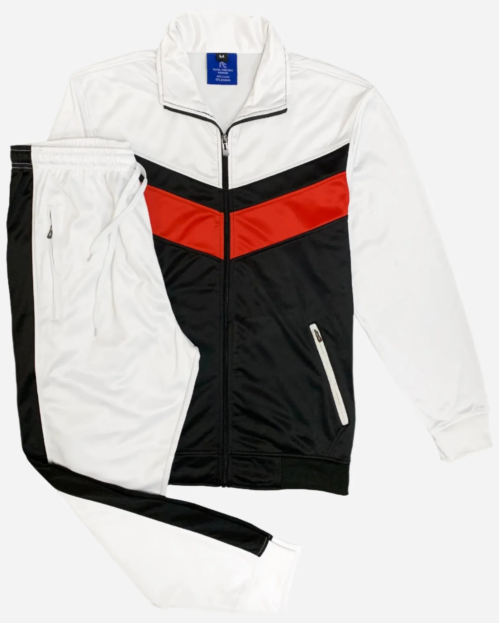 Men's Active Daily wear Tracksuit Jogger Track Jacket & Track Pants Jogging Suit