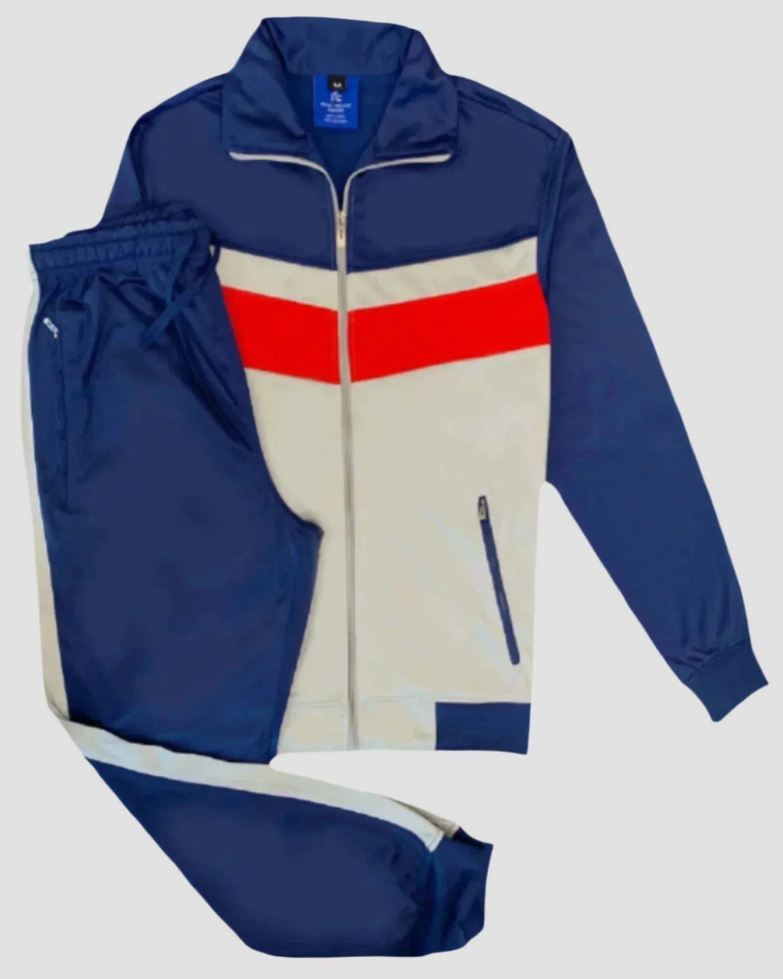 Men's Active Daily wear Tracksuit Jogger Track Jacket & Track Pants Jogging Suit