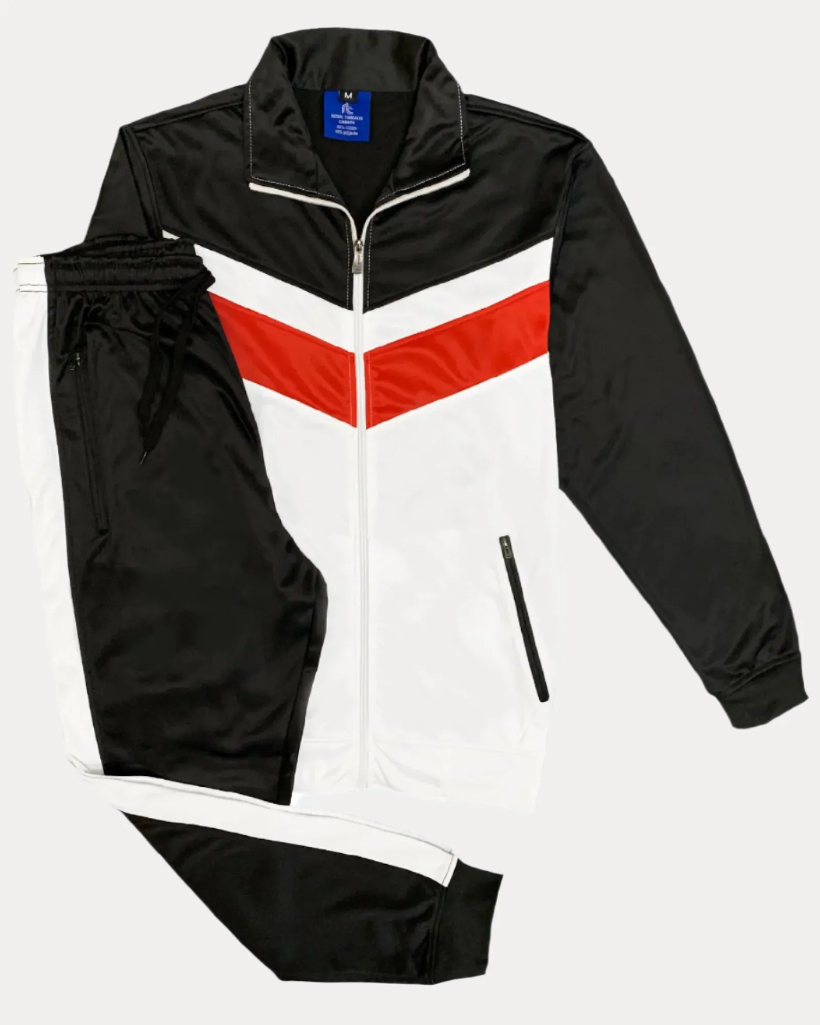 Men's Active Daily wear Tracksuit Jogger Track Jacket & Track Pants Jogging Suit