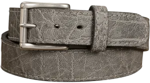 Men's Charcoal Gray Elephant Max Thickness Gun Belt