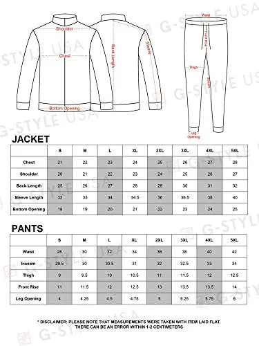 Men's Conquer Track Suits 2 Piece Sweatsuit Set ST573 - Tan - 3X-Large - CC8H