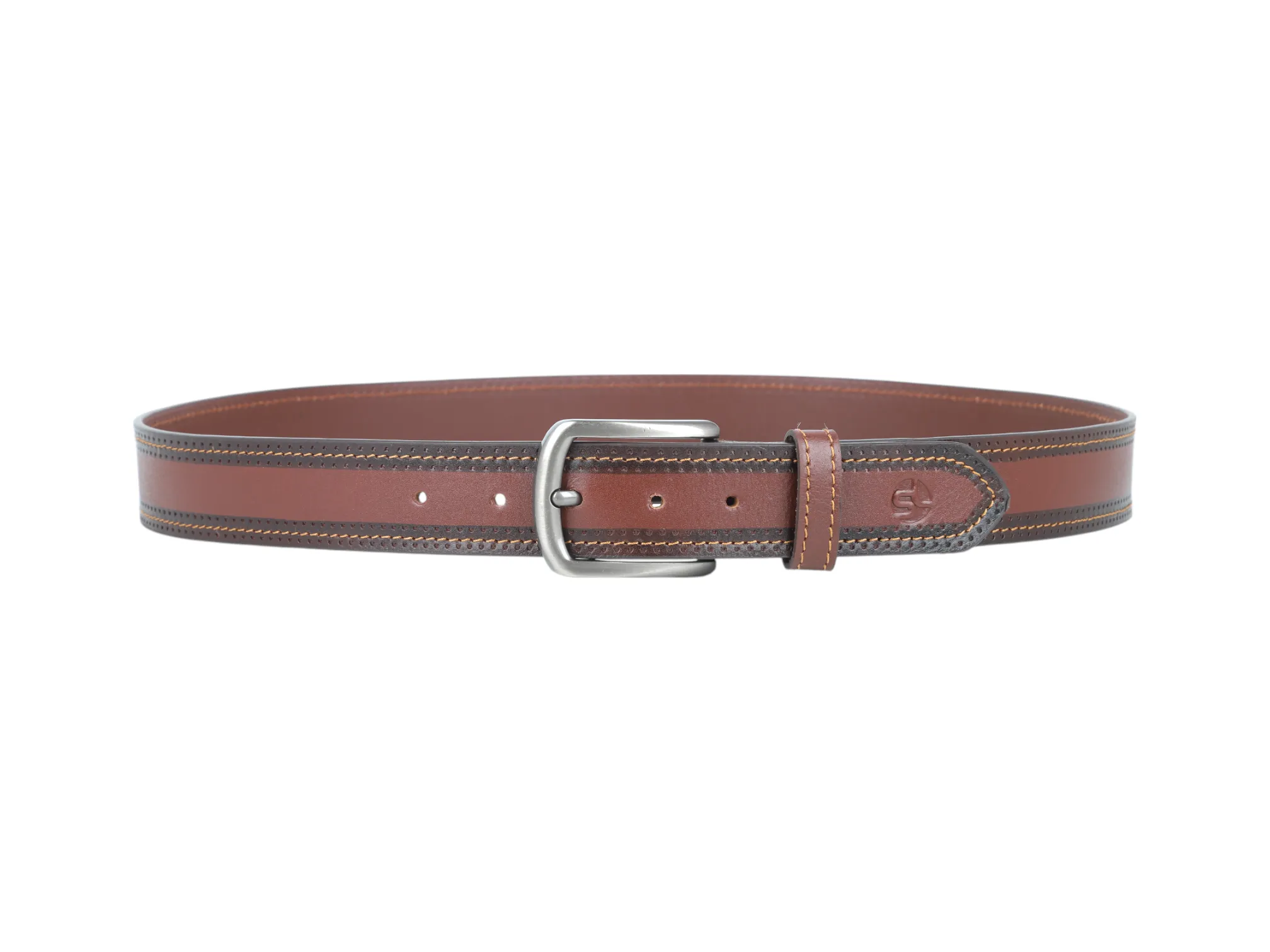 MENS LEATHER CASUAL BELT 99431