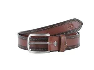 MENS LEATHER CASUAL BELT 99431