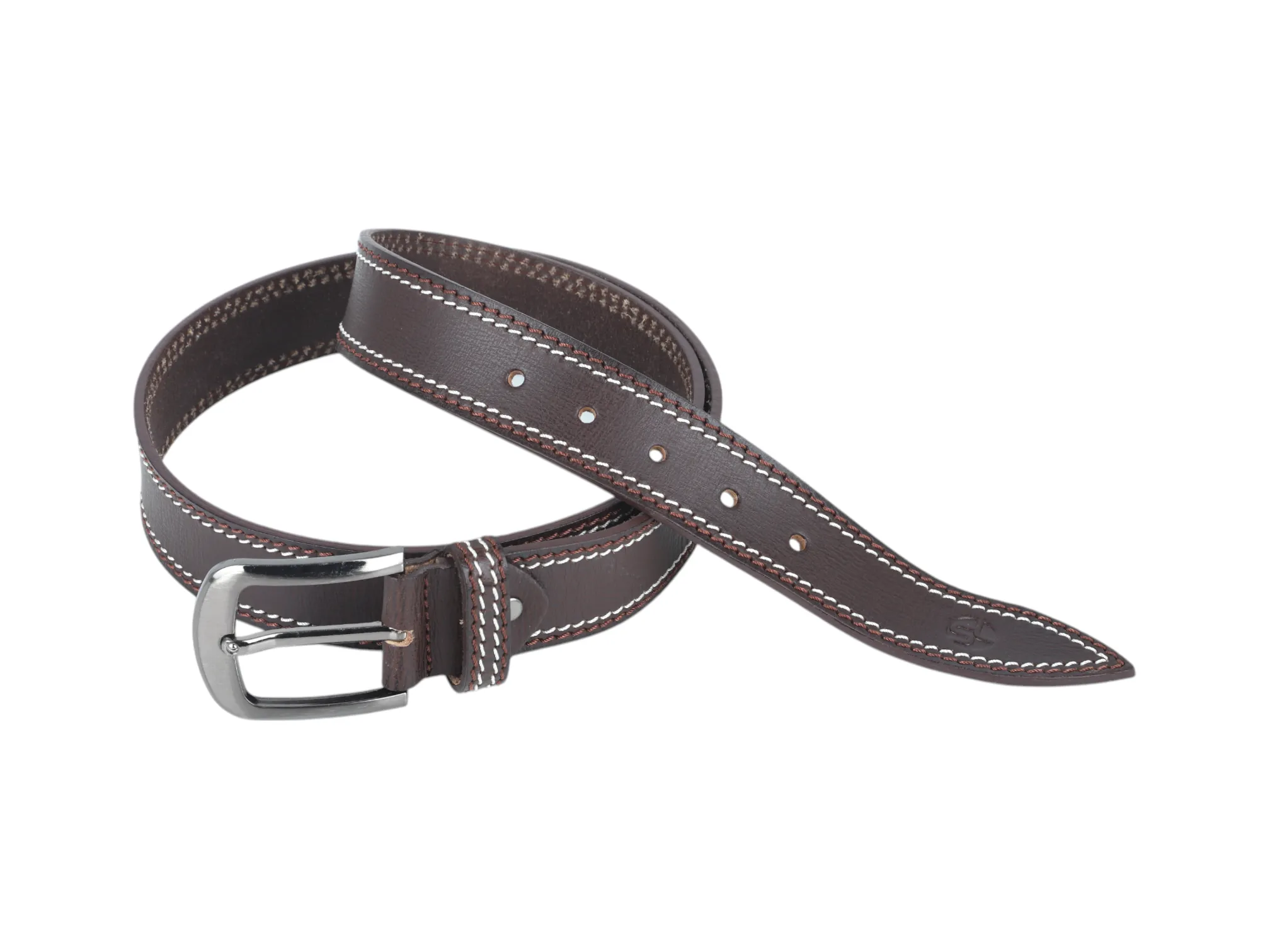 MENS LEATHER CASUAL BELT 996443